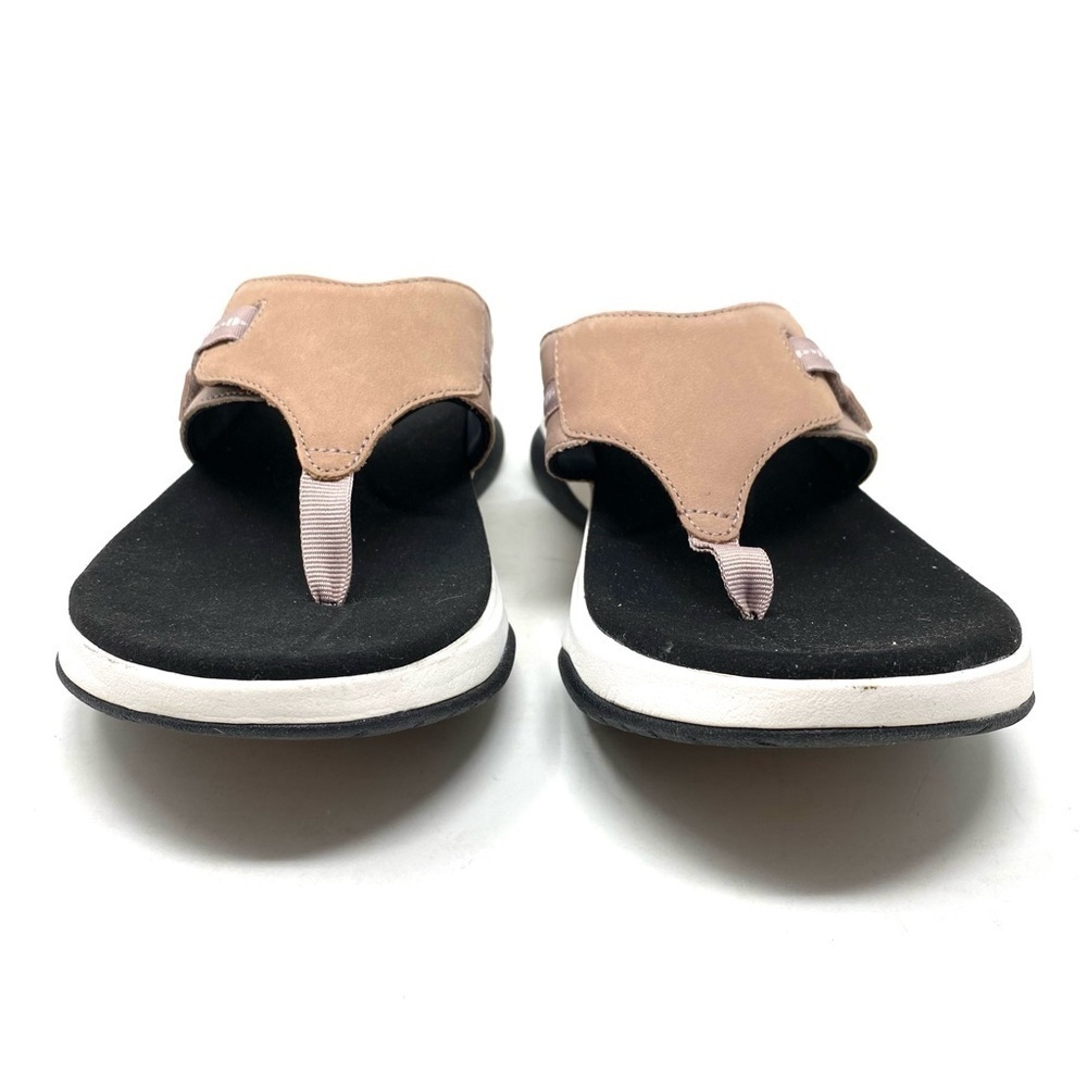 Clarks Women's Wave 2.0 Leather Sandal Dusty Pink Combination - Picture 5 of 8